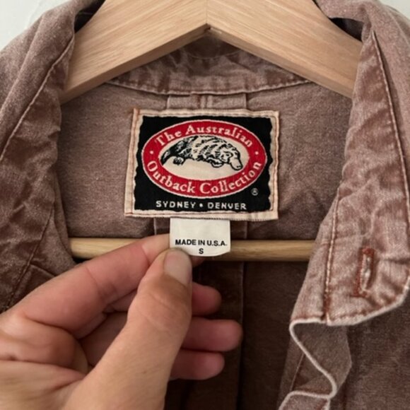 The Australian Outback Collection Shirt Men's Small Longsleeve USA - Picture 3 of 4